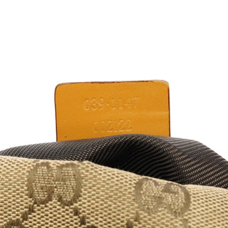 Gucci 039 1147 Beige GG Canvas Handbag