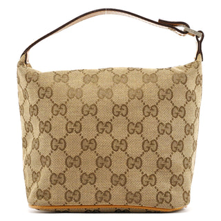 Gucci 039 1147 Beige GG Canvas Handbag