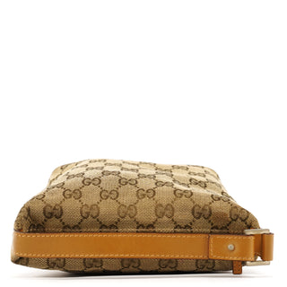 Gucci 039 1147 Beige GG Canvas Handbag
