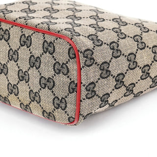 Gucci 039 1147 Beige Red GG Handbag