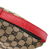 Gucci 039 1147 Beige Red GG Handbag