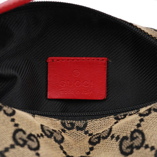 Gucci 039 1147 Beige Red GG Handbag