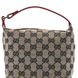 Gucci 039 1147 Beige Red GG Handbag