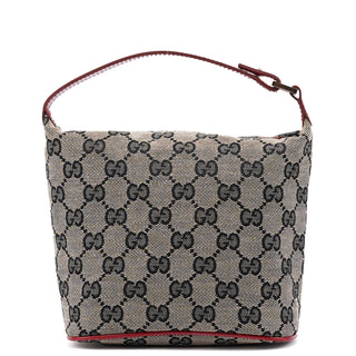 Gucci 039 1147 Beige Red GG Handbag