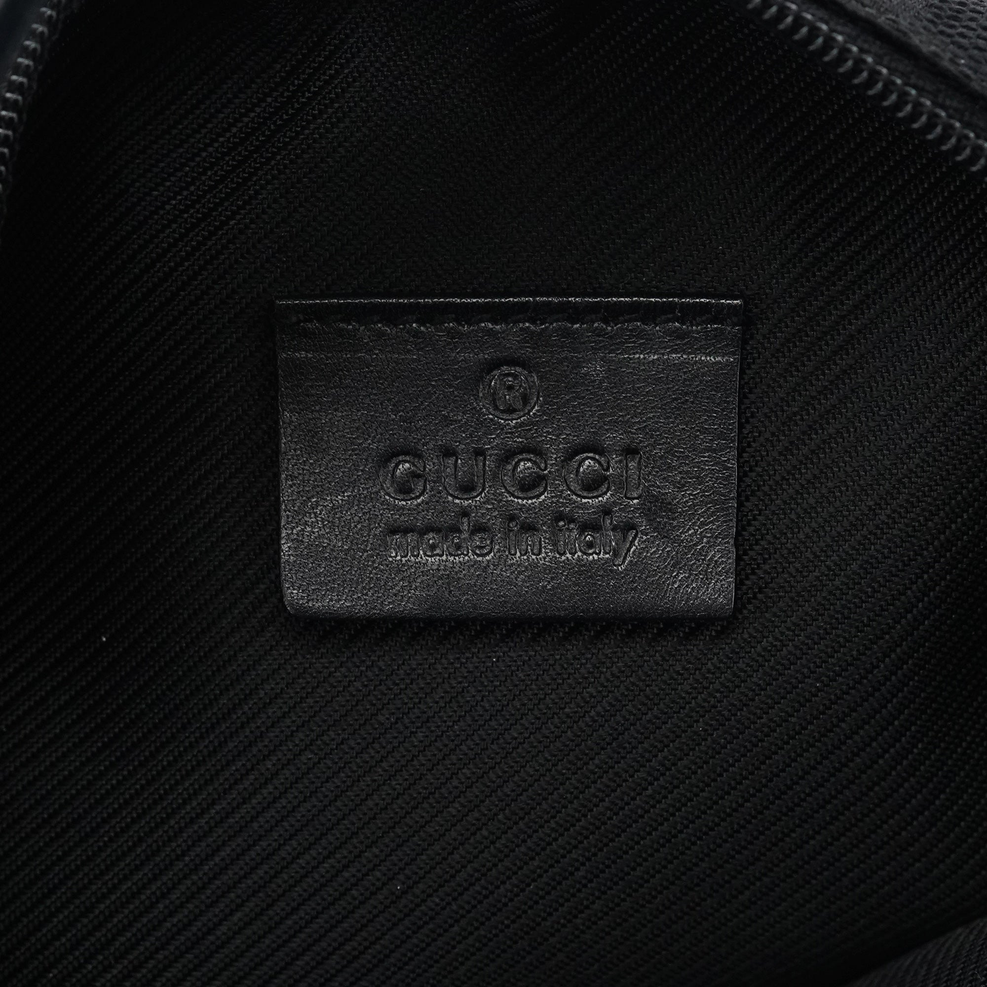 Gucci 039 1147 Borsa a mano GG nera