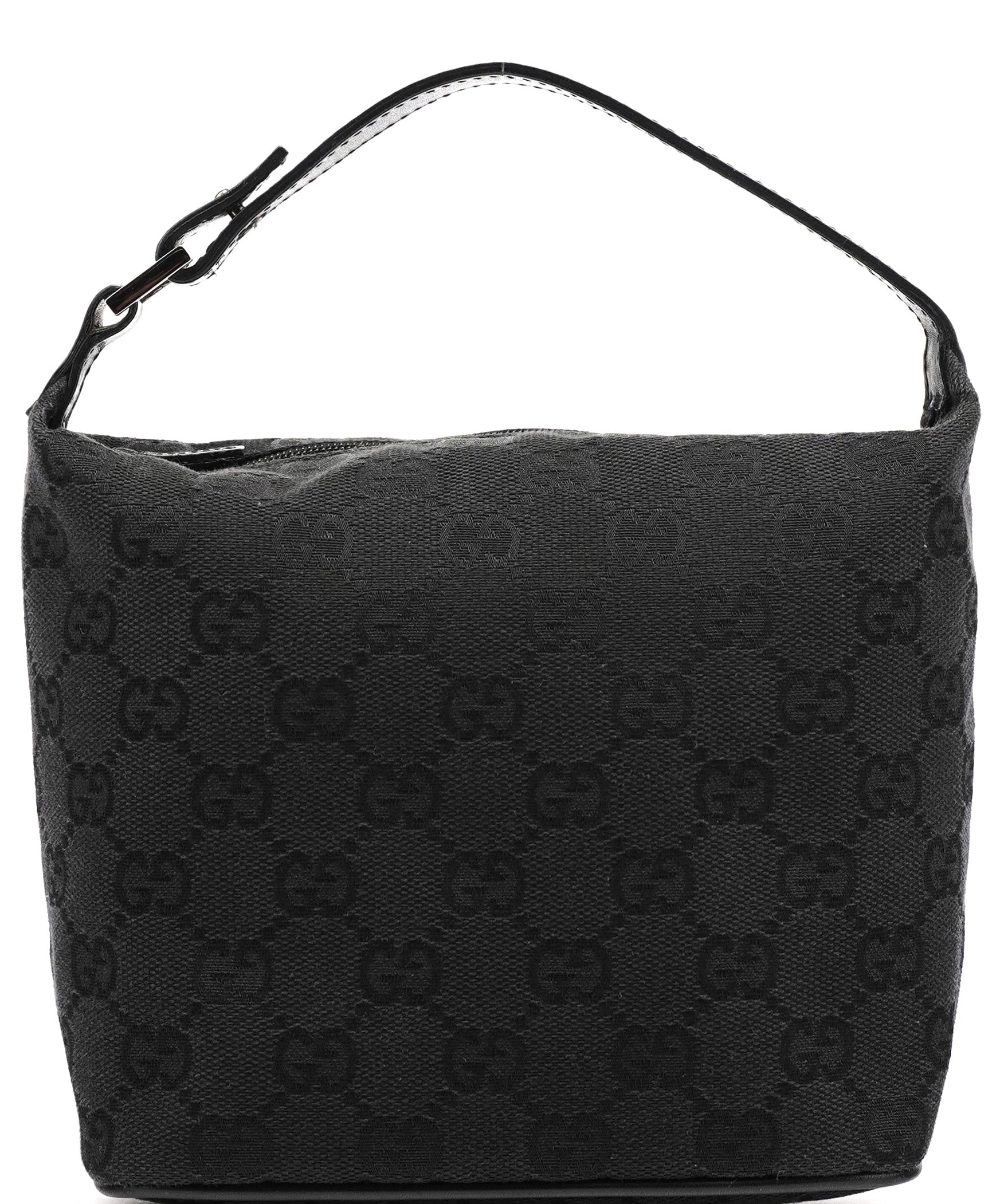 Gucci 039 1147 Black GG Handbag