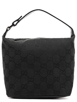 Gucci 039 1147 Black GG Handbag