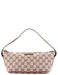 Gucci 0391103 Beige Brown GG Boat Pochette