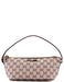 Gucci 0391103 Beige Brown GG Boat Pochette