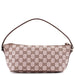 Gucci 0391103 Beige Brown GG Boat Pochette