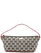 Gucci 0391103 Beige Red GG Boat Pochette