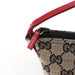 Gucci 0391103 Beige Red GG Boat Pochette