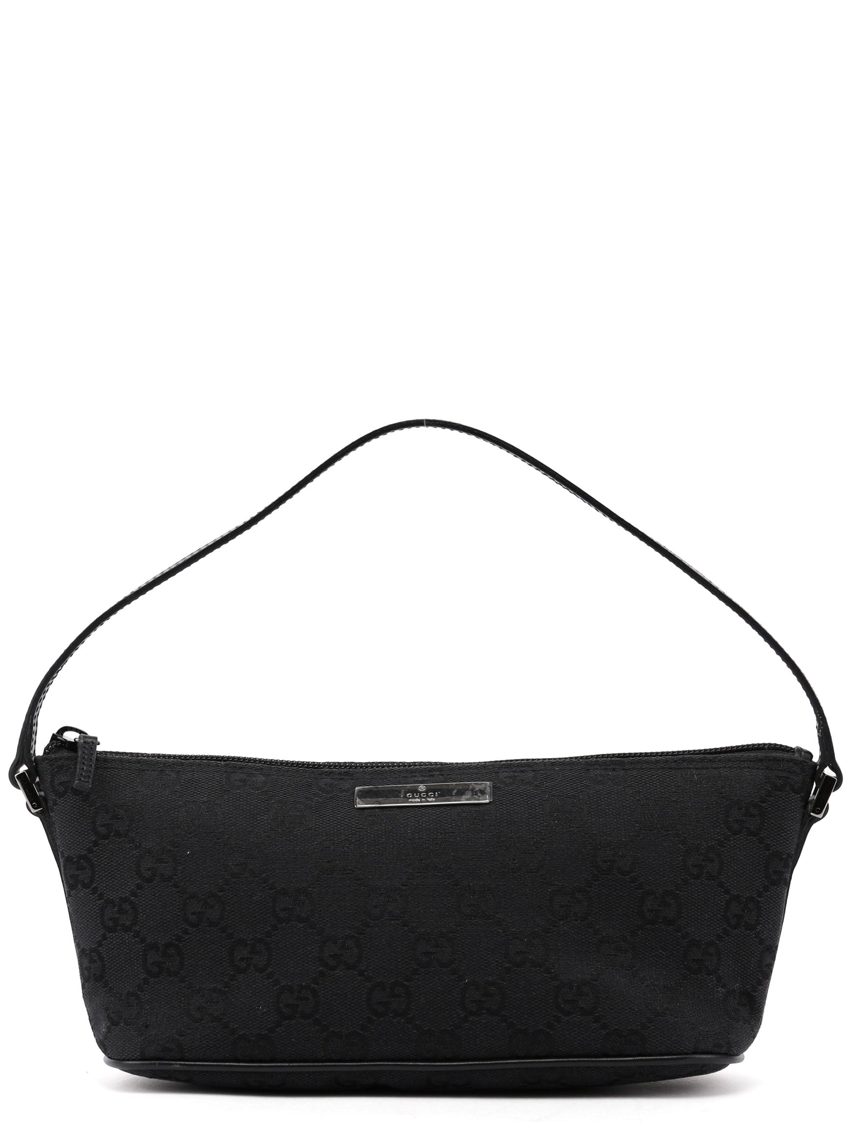 Gucci 0391103 Black GG Boat Pochette