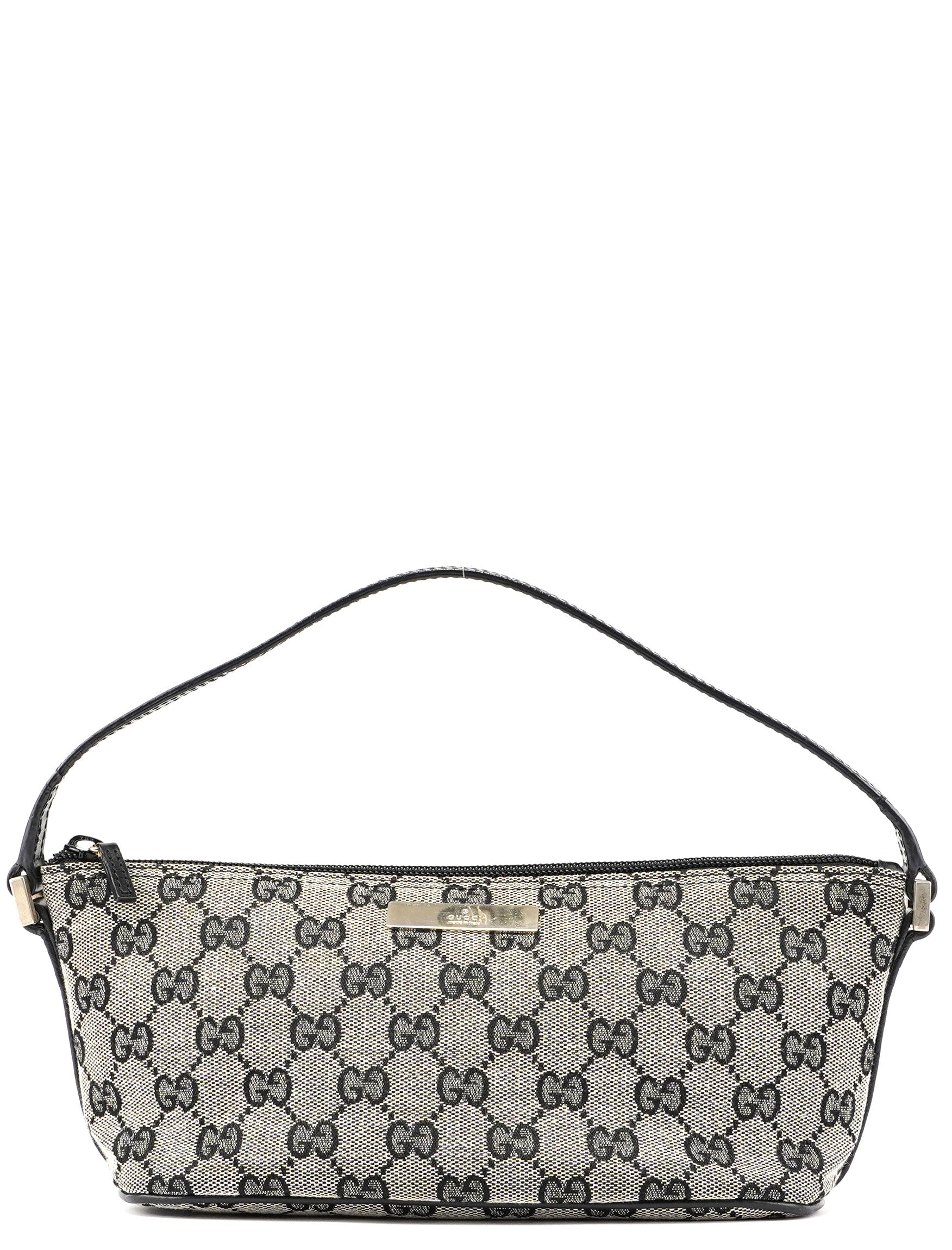 Gucci 0391103 Grey GG Boat Pochette