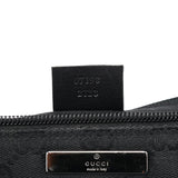 Gucci 07109 Black GG Boat Pochette