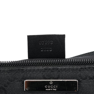Gucci 07109 Black GG Boat Pochette