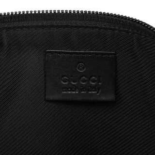 Gucci 07109 Black GG Boat Pochette