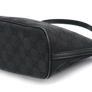 Gucci 07109 Black GG Boat Pochette