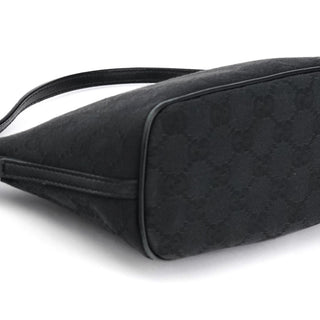 Gucci 07109 Black GG Boat Pochette