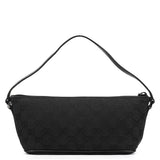 Gucci 07109 Black GG Boat Pochette