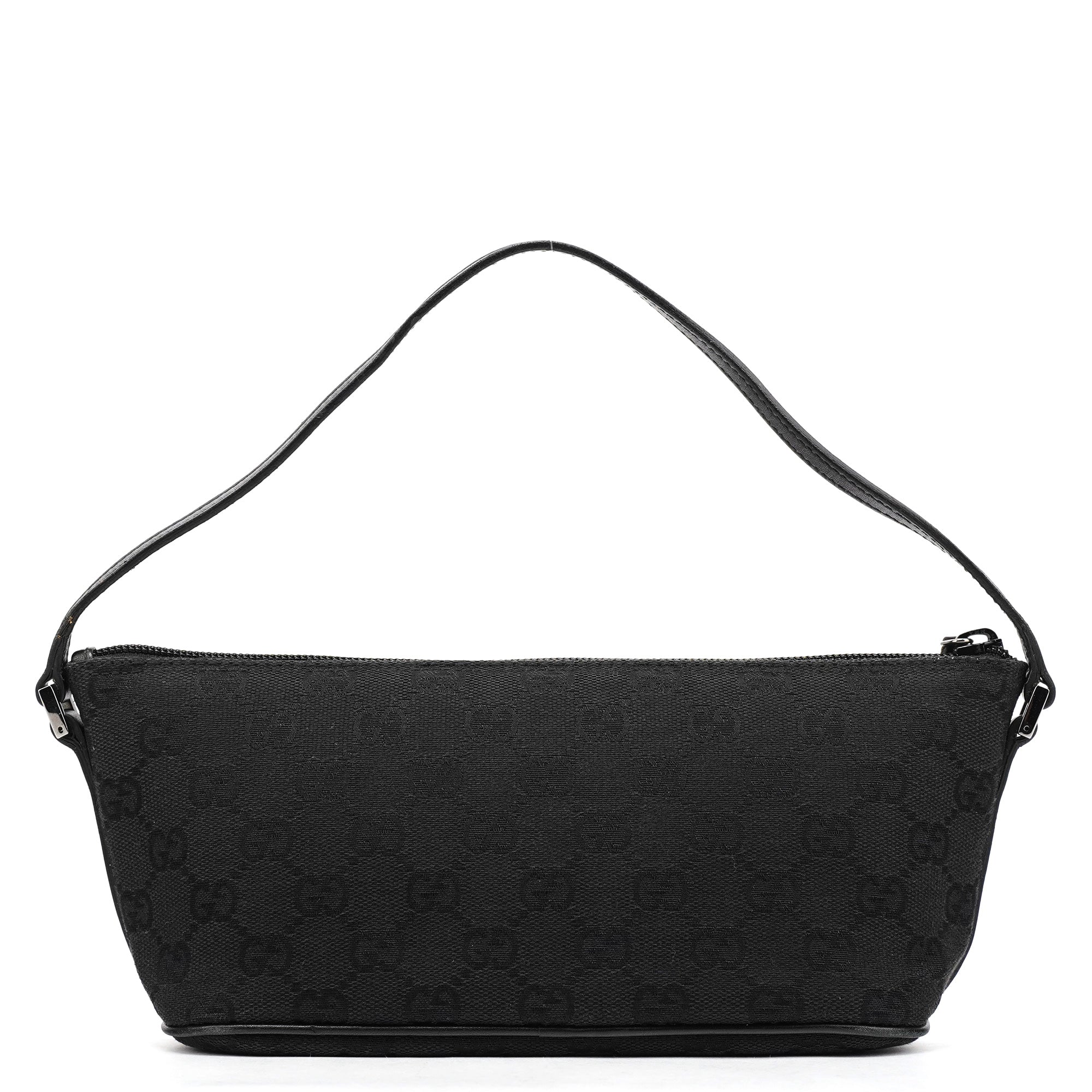 Gucci 07109 Black GG Boat Pochette