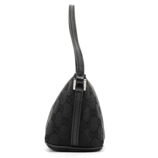 Gucci 07109 Black GG Boat Pochette