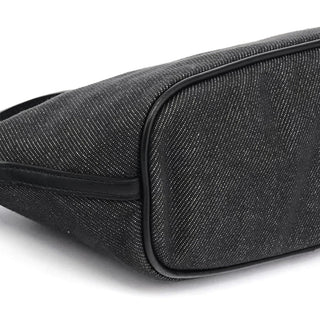 Gucci 07198 Anthracite Canvas Boat Pochette