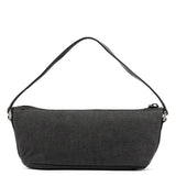 Gucci 07198 Anthracite Canvas Boat Pochette