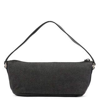 Gucci 07198 Anthracite Canvas Boat Pochette