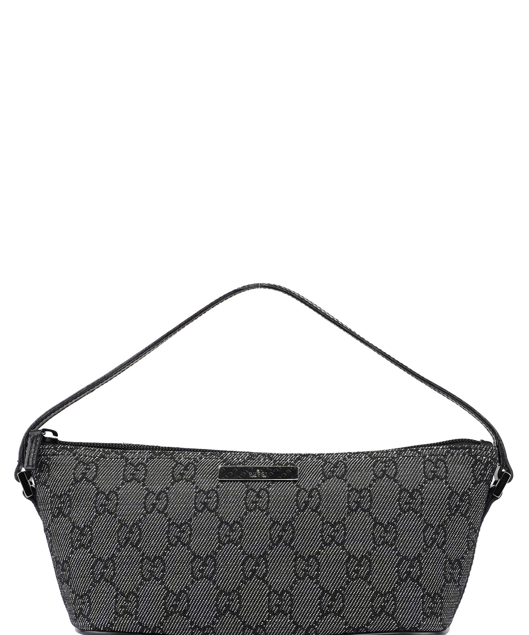 Gucci 07198 Anthracite Denim GG Boat