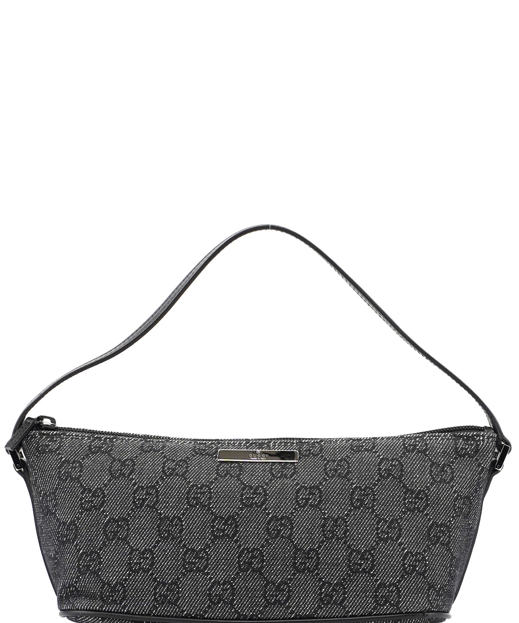 Gucci 07198 Anthracite Denim GG Boat