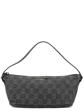 Gucci 07198 Anthracite Denim GG Boat