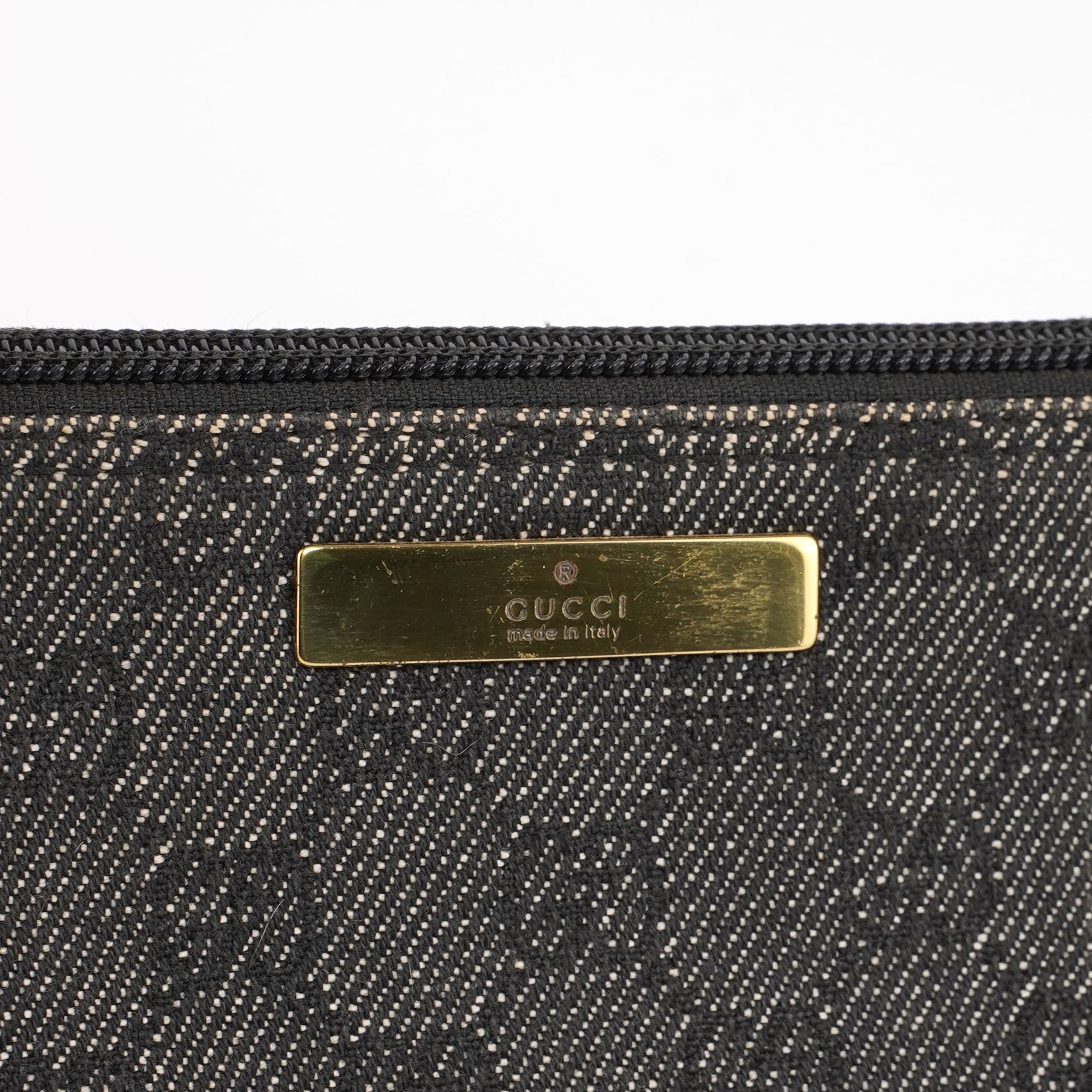 Gucci 07198 Anthracite Denim GG Boat