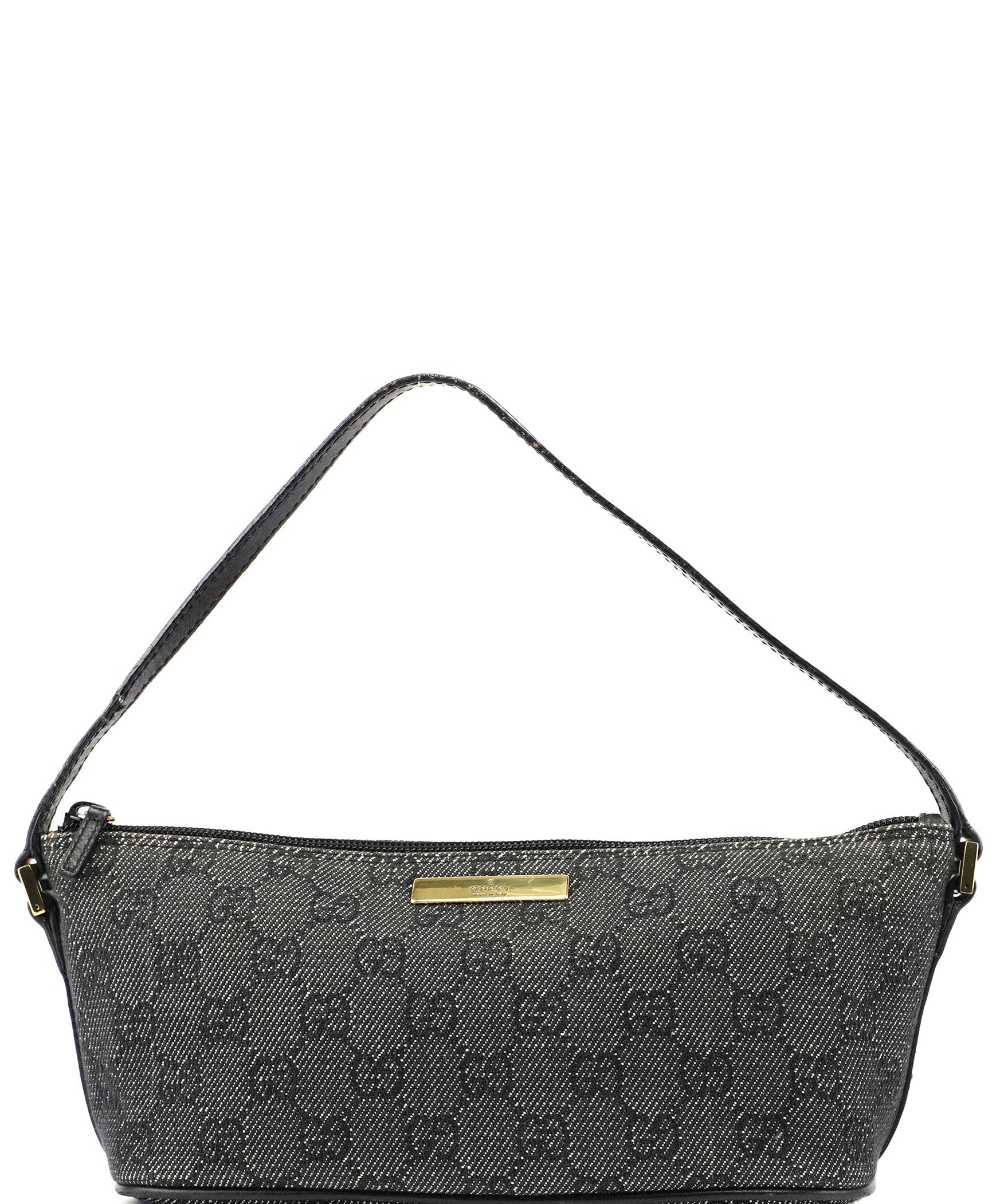 Gucci 07198 Anthracite Denim GG Boat