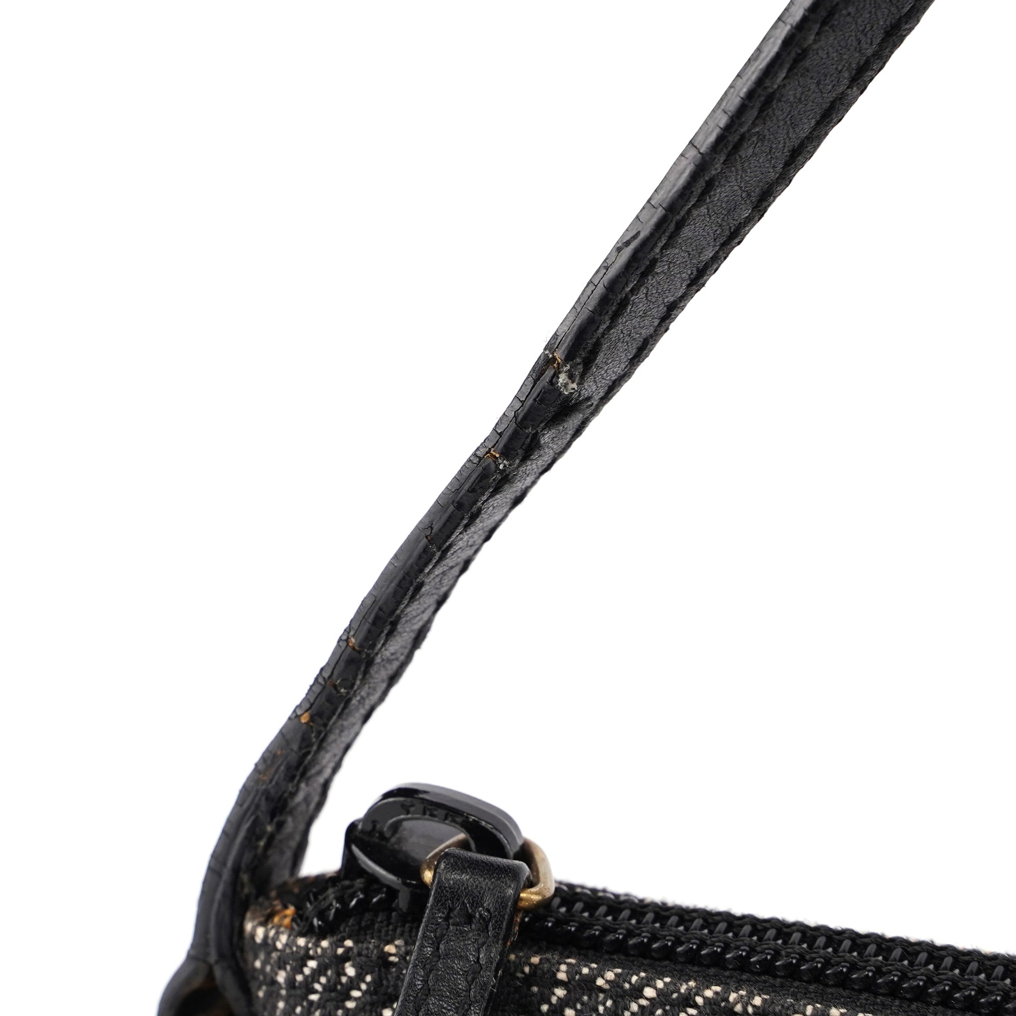 Gucci 07198 GG Boat Pochette en denim GG anthracite