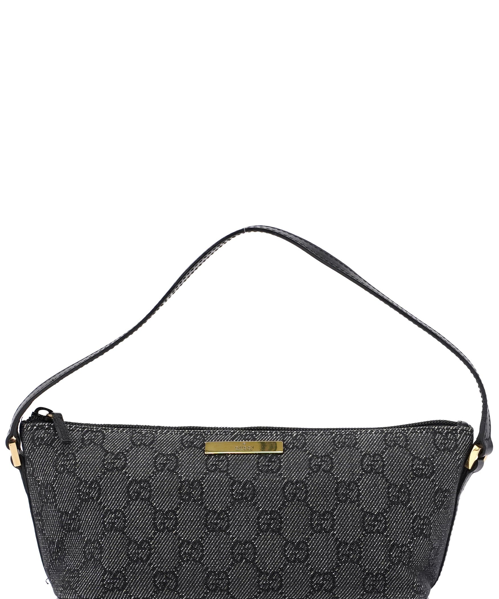 Gucci 07198 Anthracite Denim GG Boat