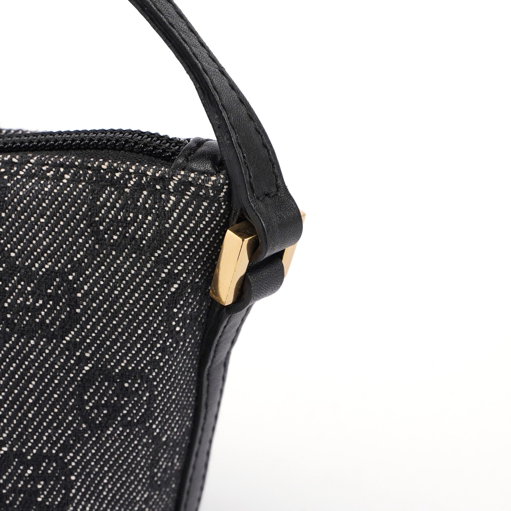 Gucci 07198 GG Boat Pochette en denim anthracite