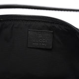 Gucci 07198 Anthracite Denim GG Boat Pochette