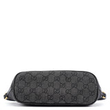 Gucci 07198 Anthracite Denim GG Boat Pochette