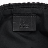 Gucci 07198 Anthracite Denim GG Boat Pochette