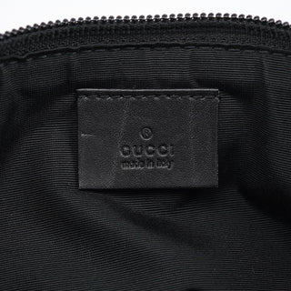 Gucci 07198 Anthracite Denim GG Boat Pochette