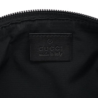 Gucci 07198 Anthracite Denim GG Boat Pochette
