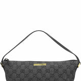 Gucci 07198 Anthracite Denim GG Boat Pochette