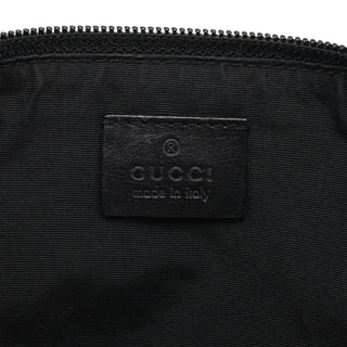 Gucci 07198 Anthracite Denim GG Boat Pochette