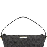 Gucci 07198 Anthracite GG Denim Boat Pochette