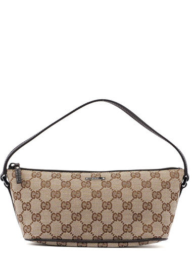 Gucci 07198 Beige Brown GG Boat