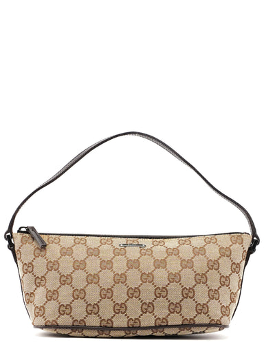 Gucci 07198 Beige Brown GG Boat