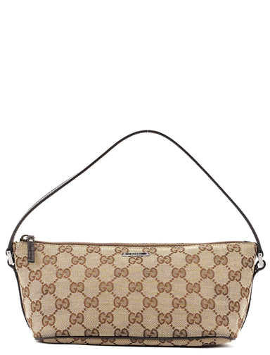 Gucci 07198 Beige Brown GG Boat