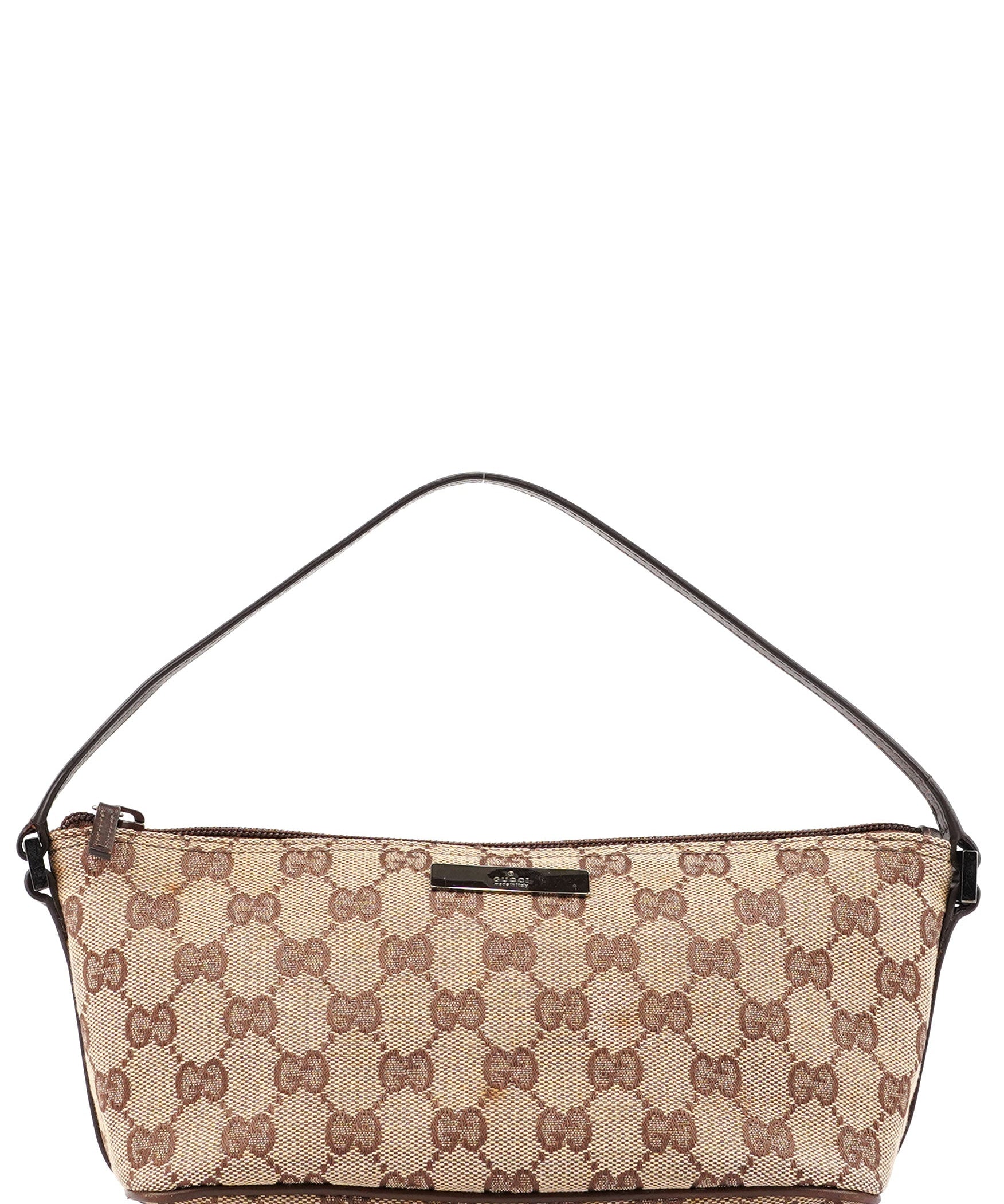 Gucci 07198 Beige Brown GG Boat