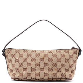 Gucci 07198 Beige Brown GG Boat